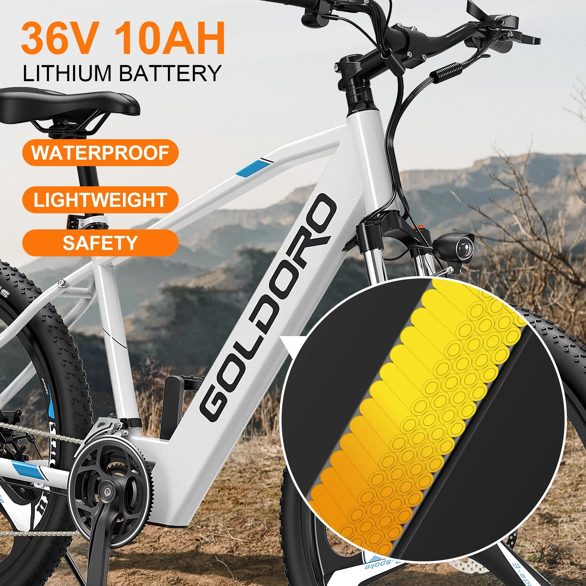 Goldoro Electric Bike 26