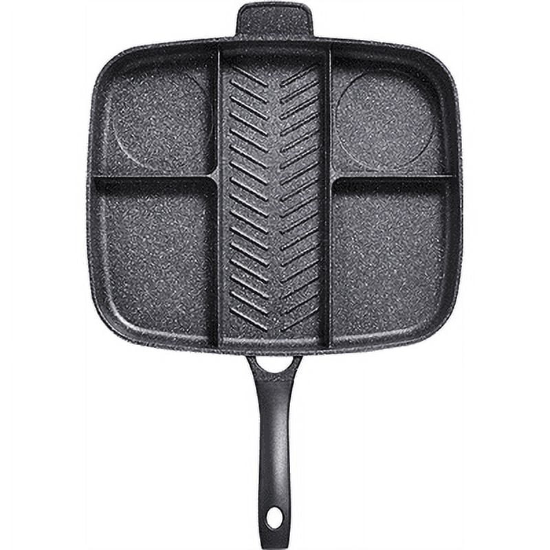 THE ROCK by Starfrit 030325-006-0000 The Rock By Starfrit 5-in-1 Breakfast Pan With Bakelite Handle