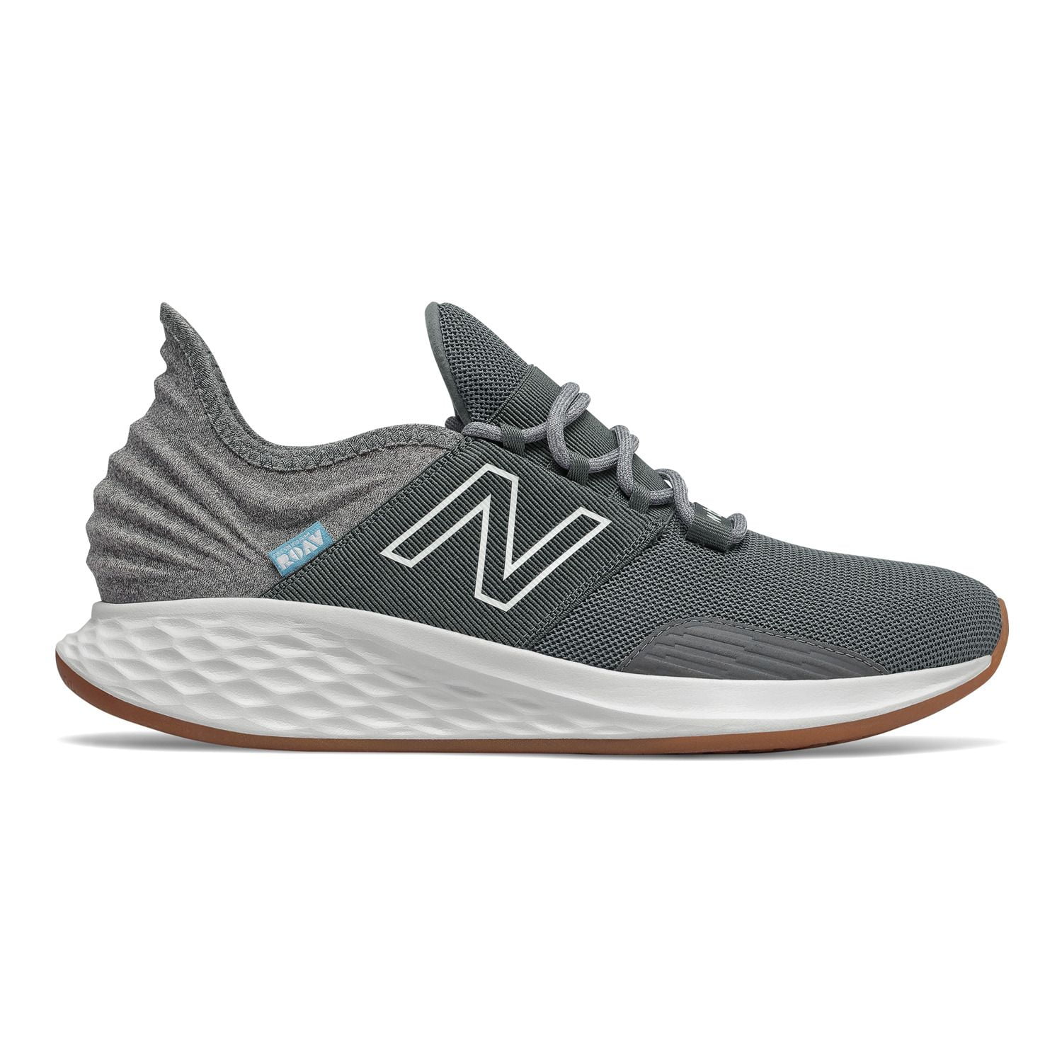 New Balance® Fresh Foam ROAV Men's Running Shoes Color: Lead Light Aluminum Size: 10.5