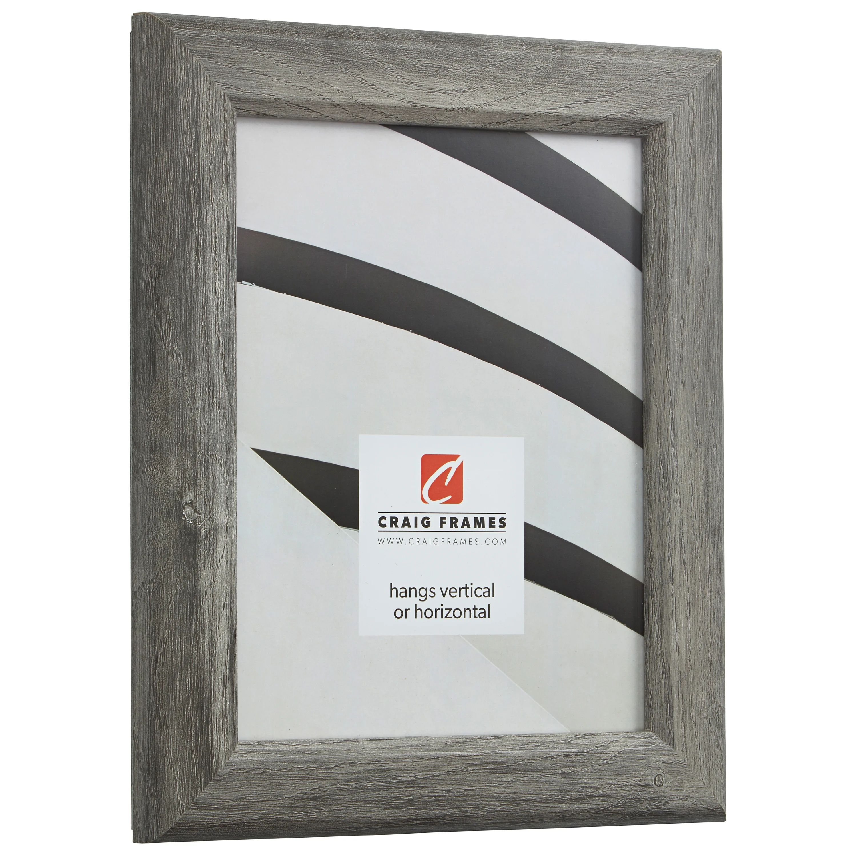 Craig Frames Arthur, 14x18 inch Picture Frame, Gray Barnwood