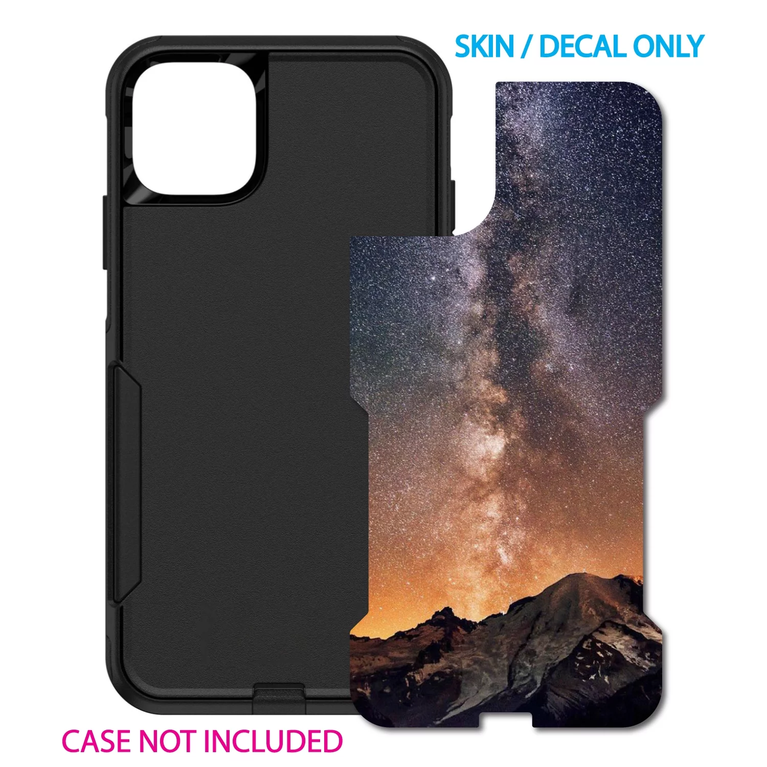 DistinctInk Custom SKIN / DECAL compatible with OtterBox Commuter for iPhone 11 Pro (5.8