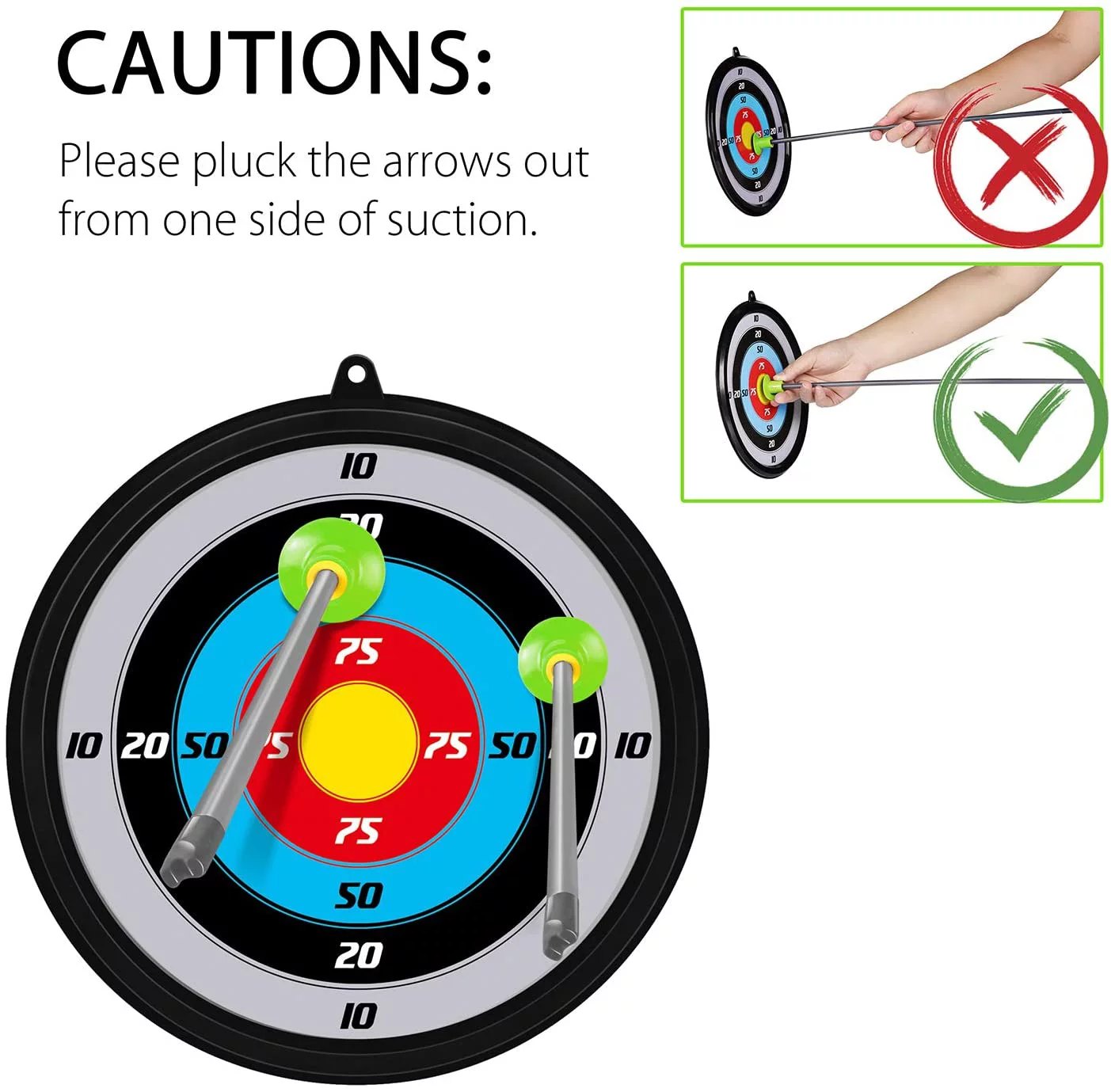 SainSmart Jr. Kids Bow and Arrows Light Up Archery Set