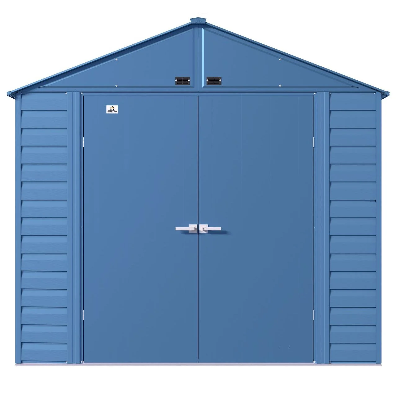 Arrow Select Steel Storage Shed, 8x8, Blue Grey