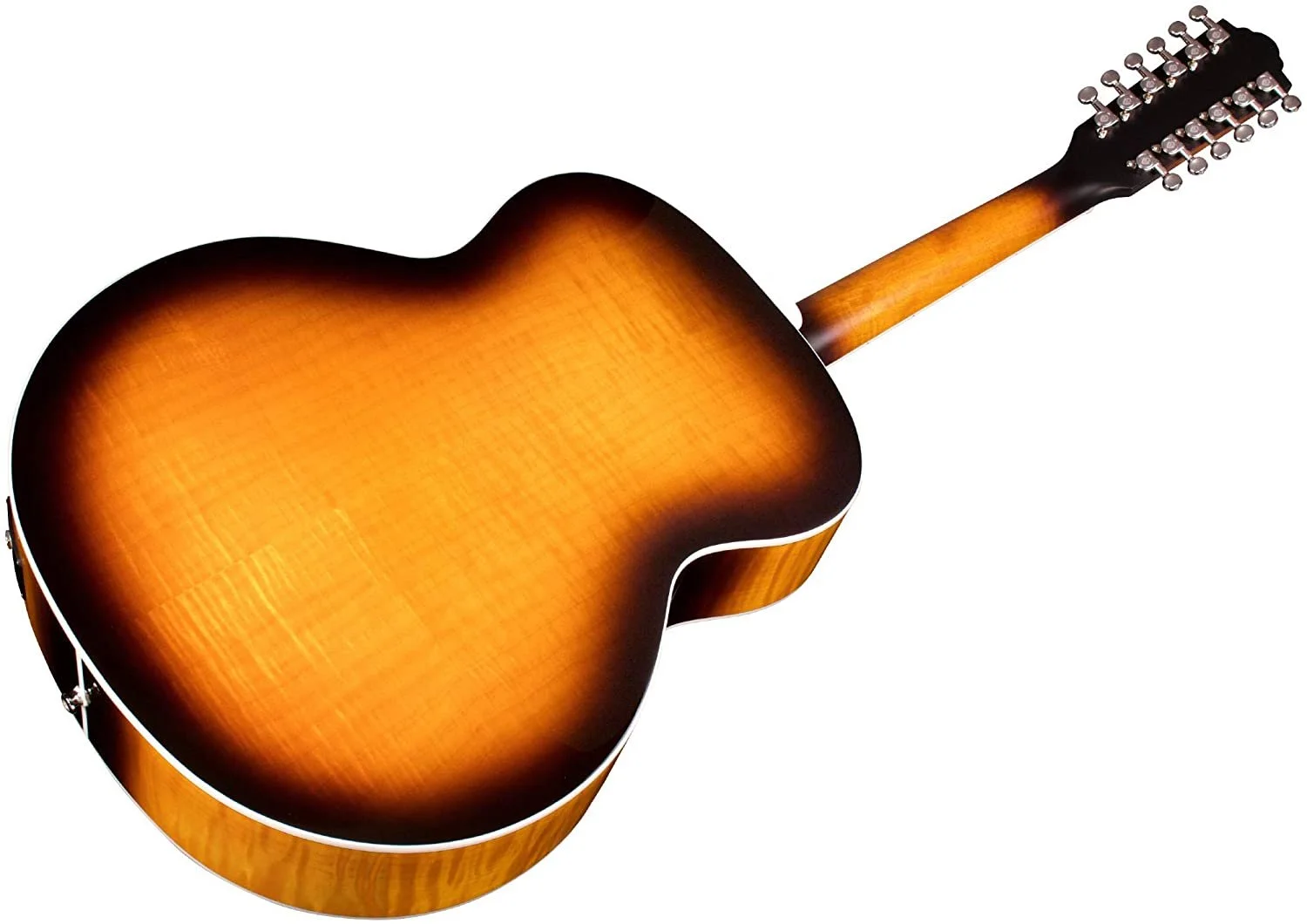 Guild F-2512E Deluxe Westerly Collection 12-String Jumbo Acoustic-Electric Guitar Antique Sunburst