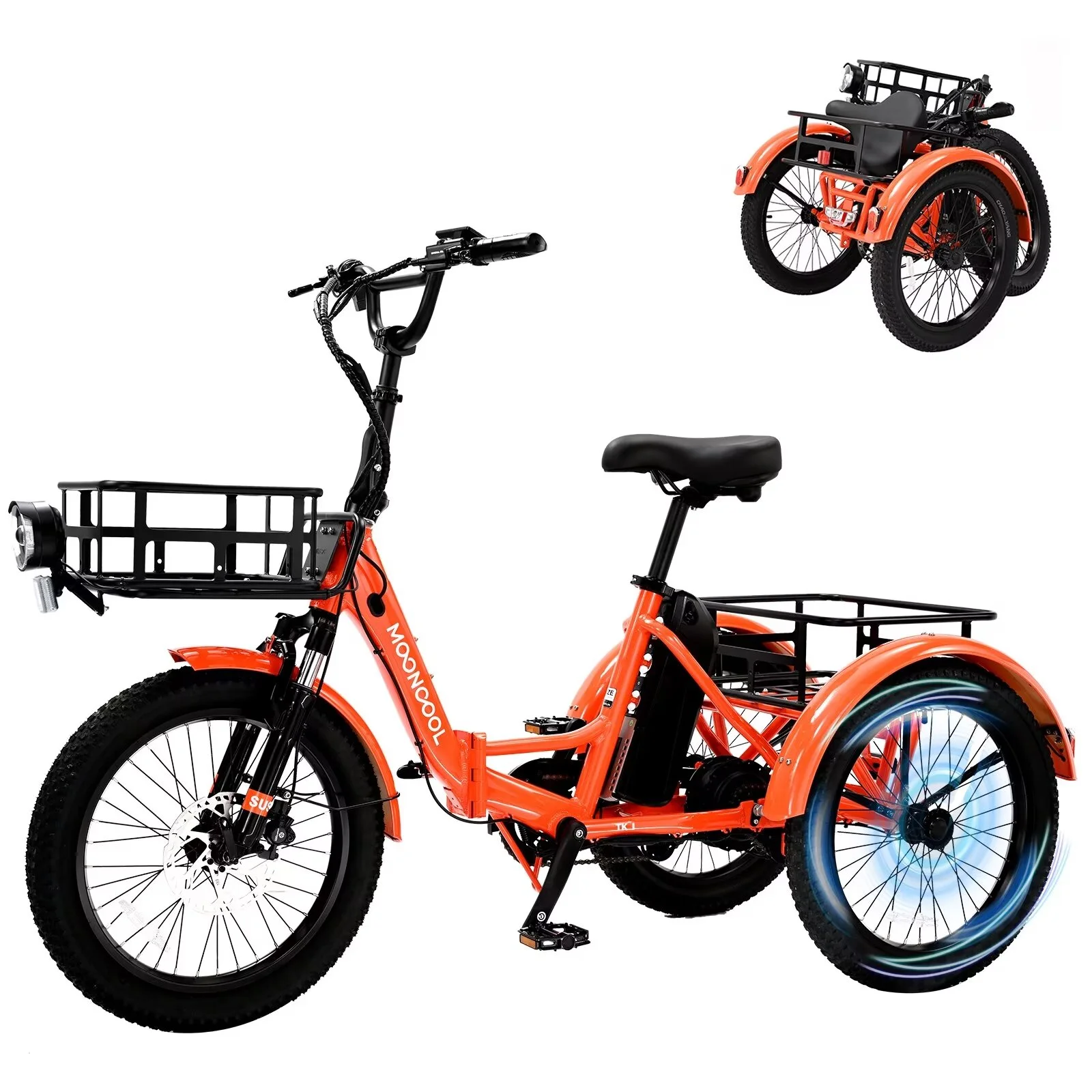 MOPHOTO 16MPH 500W 48V 14.5Ah 20