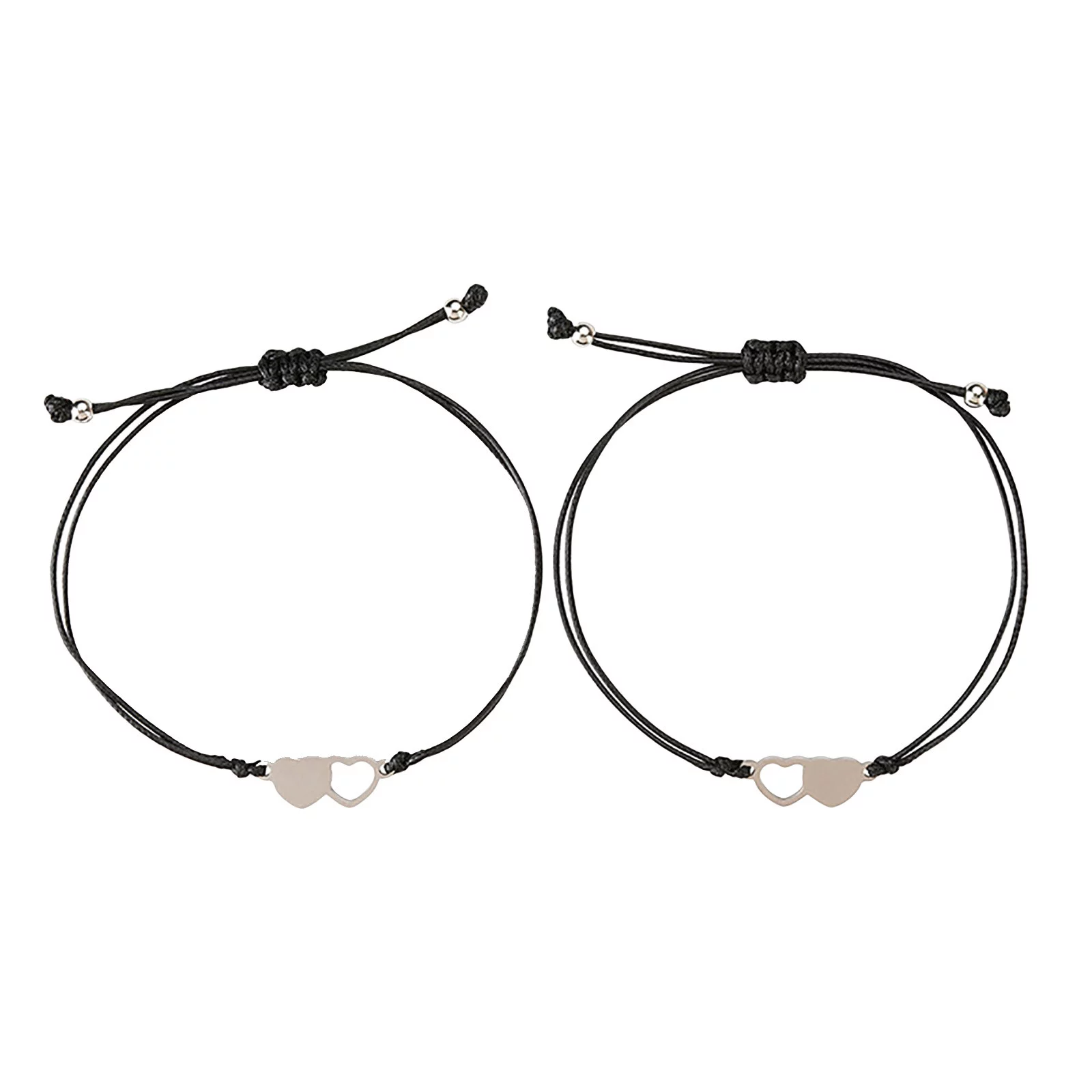 iju7gthy Body Chain Jewelry for Women Shoulder 4Th of July Indoor Love Heart Sister Bracelet Fashion Sisterhip Bracelet Jewelry Charm Bracelet for Woman