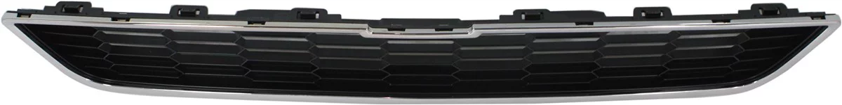 Grille Assembly Compatible with CHEVROLET SONIC 2012-2016 Upper Textured Gray LS/LT/LTZ Model Hatchback/Sedan