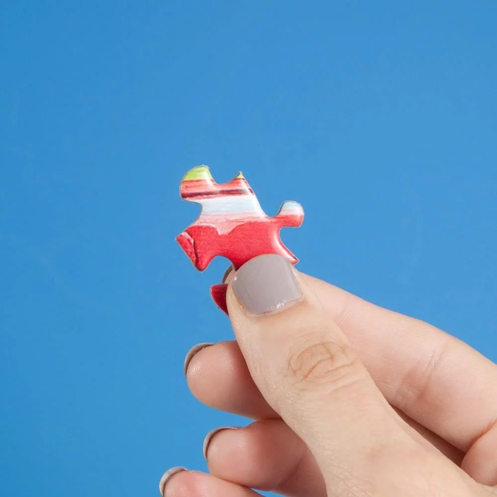 Bits and Pieces - 500 Piece Jigsaw Puzzle for Adults - Cabin on The Lake by Artist Alan Giana - Measures 18