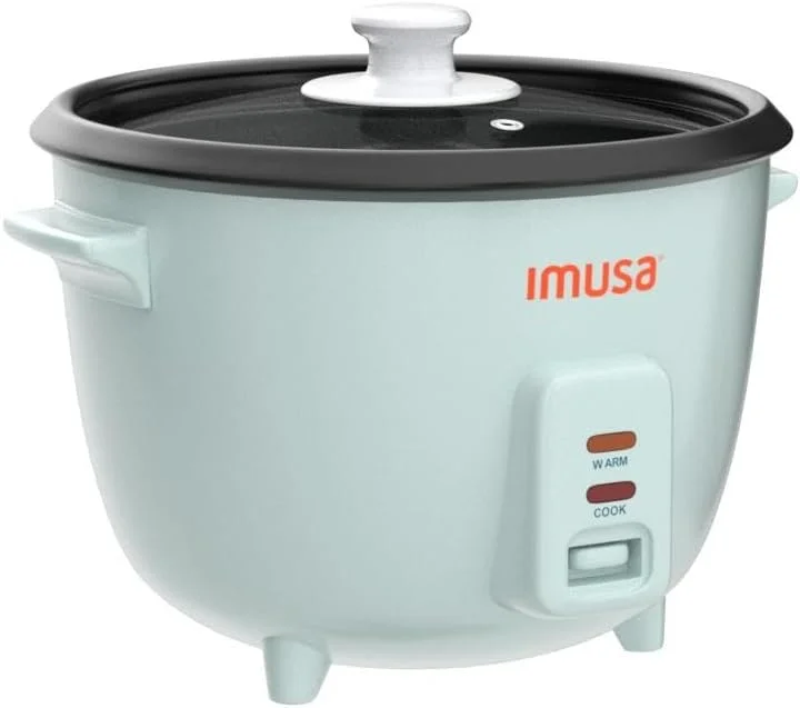 IMUSA USA GAU-00012 Electric NonStick Rice Cooker 5-Cup (Uncooked) 10-Cup (Cooked), White