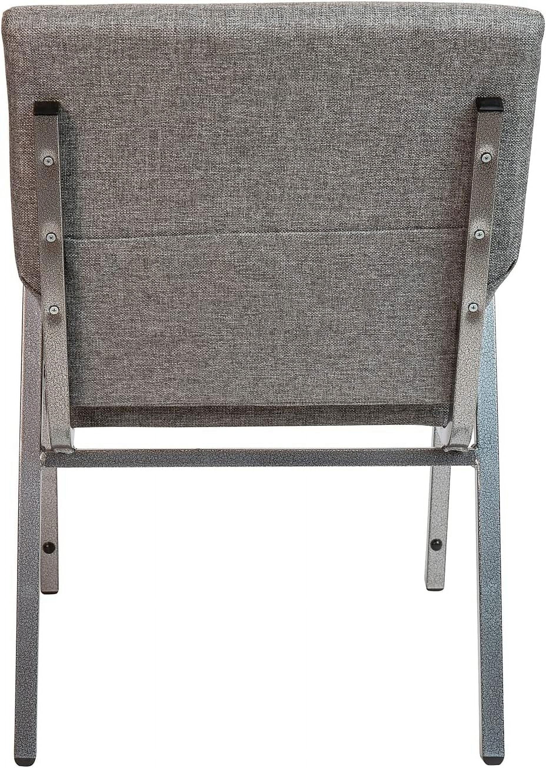 OUWI HERCULES Series Church Chair - Gray Fabric - Stackable - 21