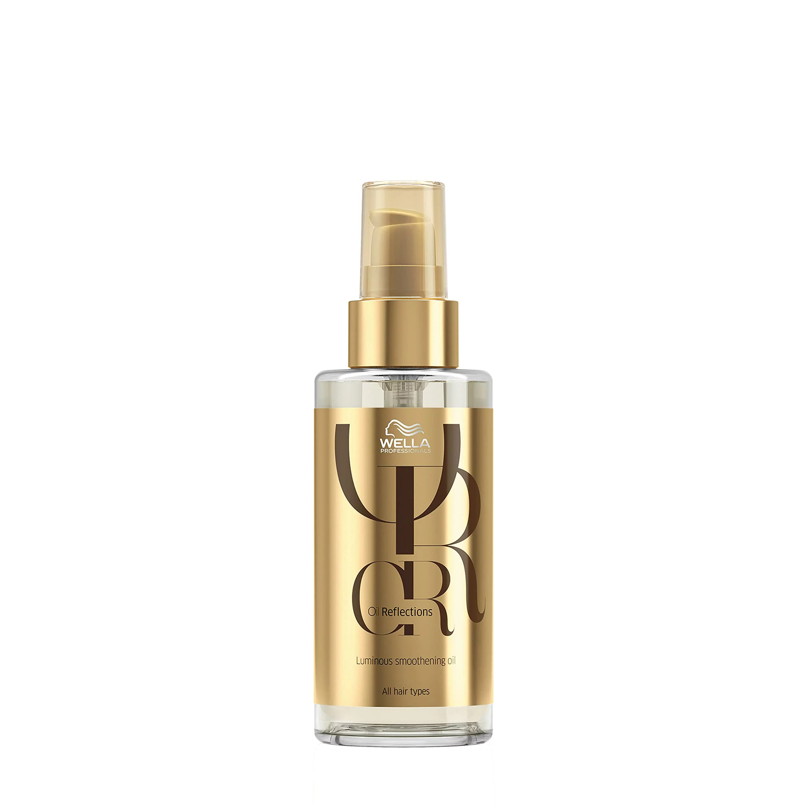 Wella Professionals Oil Reflections Luminous Smoothening Hair Oil | 30 Ml | Non-Sticky Hair Treatment | Avocado & Macadamia Seed Oils | For A Glossy Hair Shine