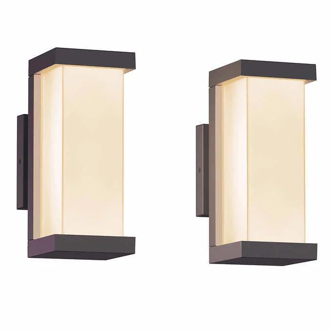 YXY Smart WiFi Color Wall Sconce, 2-pack