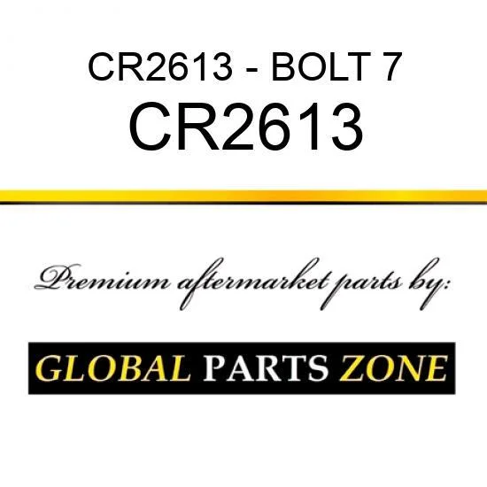 CR2613 - BOLT 7/8 X 3 1/4 fits Caterpillar (CAT)