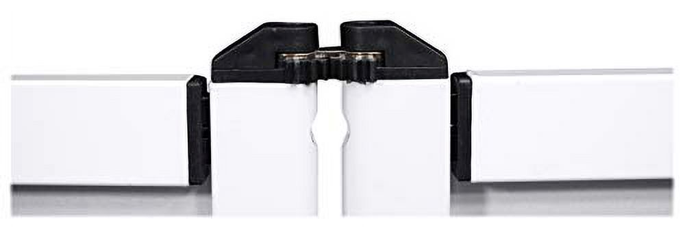 Rockville RFAAW DJ Event Facade Light Weight Metal Frame Booth+Travel Bag+Scrim,White