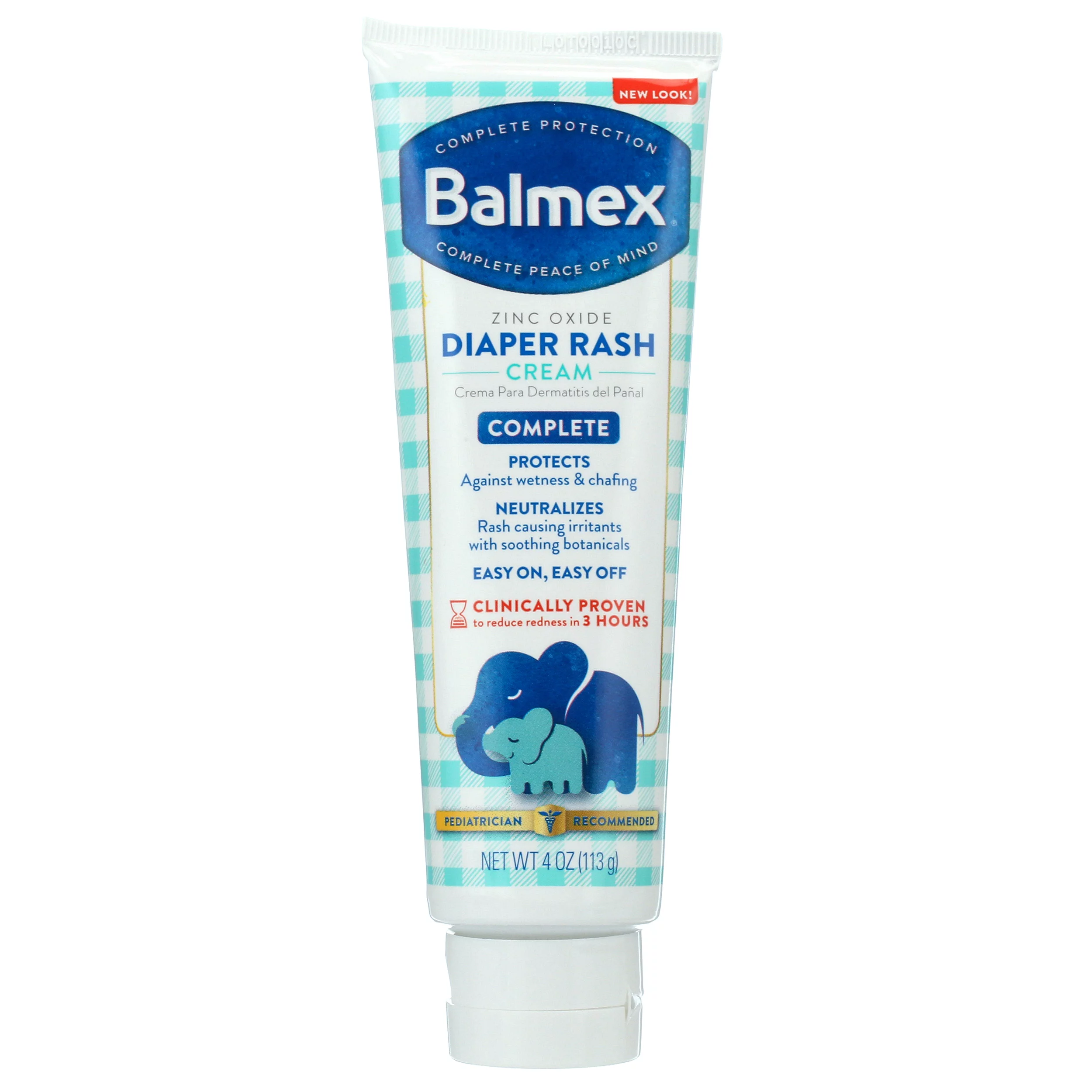 Balmex Complete Protection Diaper Rash Cream, 4 oz