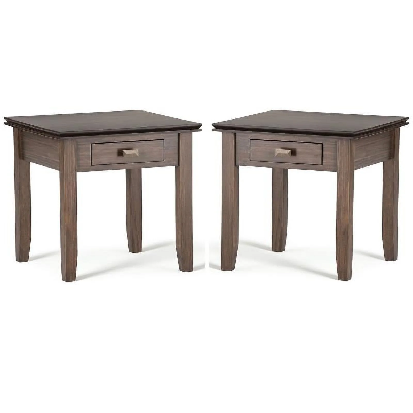 Home Square 2-Piece Wood 21