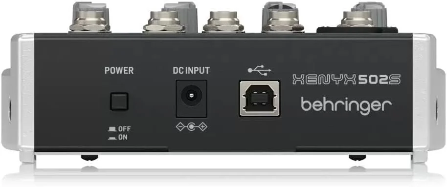 Behringer Xenyx 502S 5-channel Analog Streaming Mixer