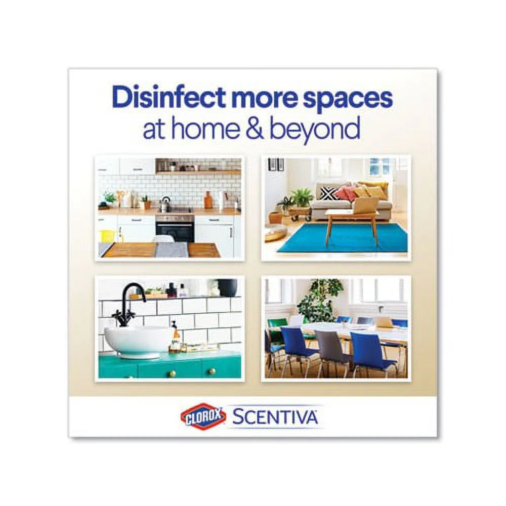 Scentiva Multi Surface Cleaner Tuscan Lavender and Jasmine, 32 oz, 6/Carton