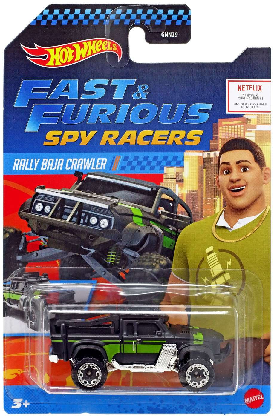 Hot Wheels Fast & Furious Spy Racers Rally Baja Crawler