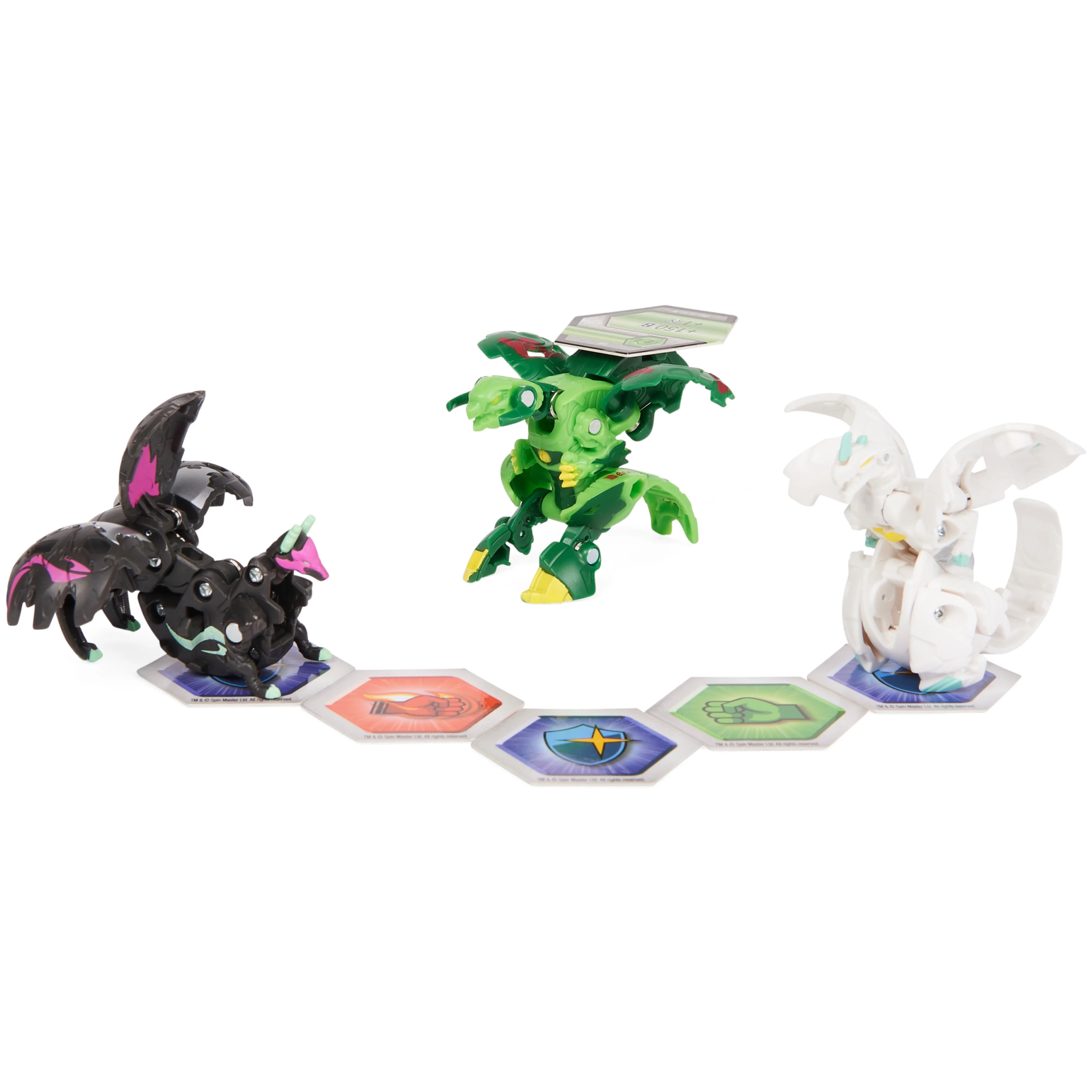 Bakugan Evolutions Starter Pack 3-Pack, Collectible Action Figures (Styles May Vary)