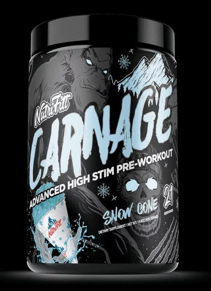 NutriFitt: Carnage Snow Cone Flavor