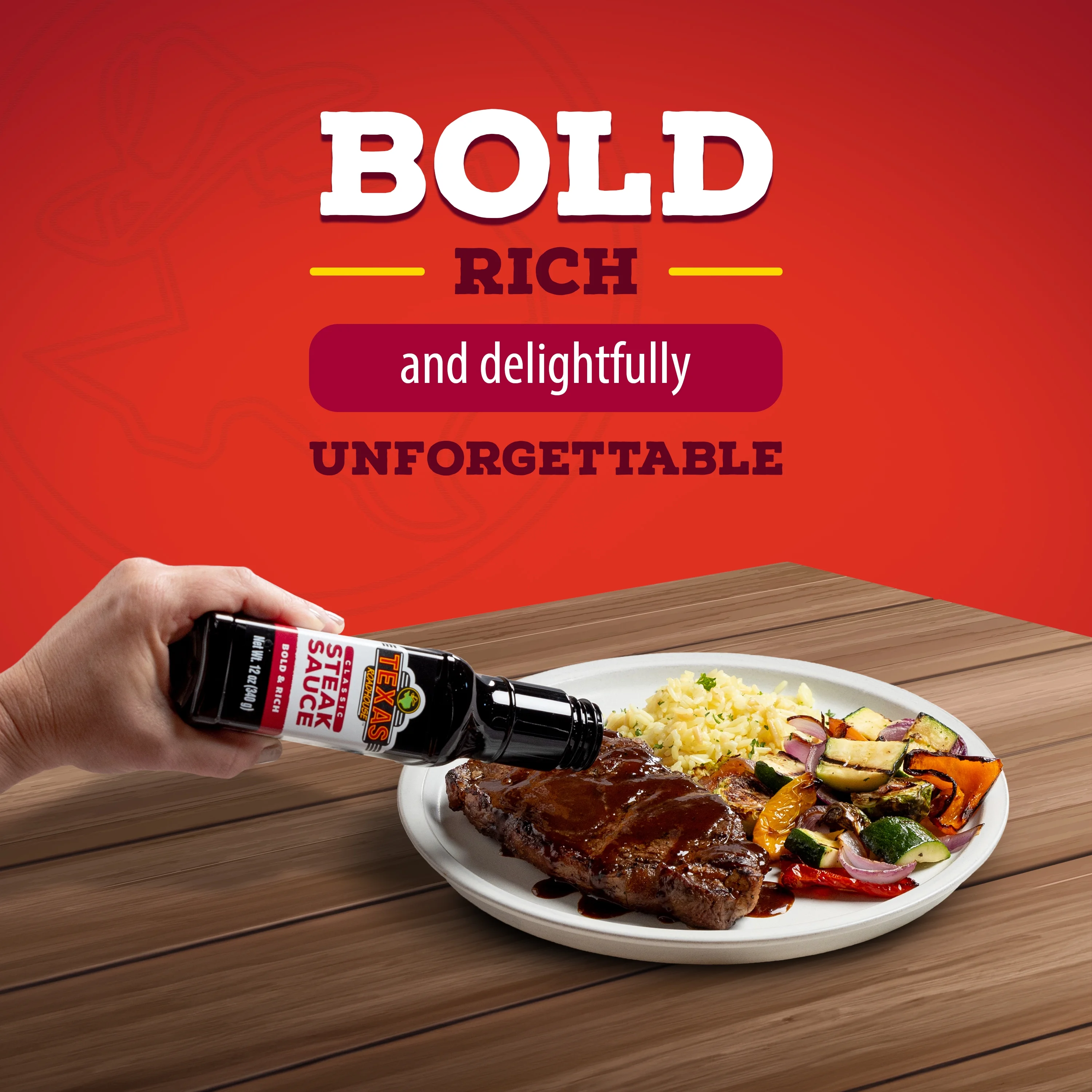 Texas Roadhouse Classic Steak Sauce, 12 oz.