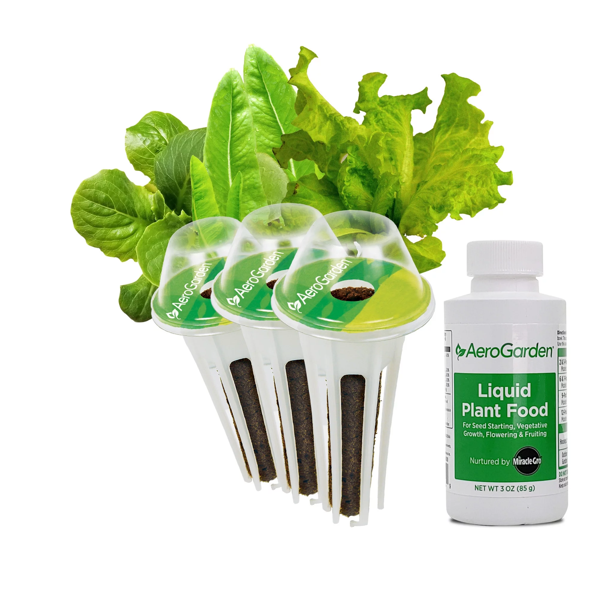 AeroGarden Heirloom Salad Greens Mix Seed Pod Kit, 3-Pod