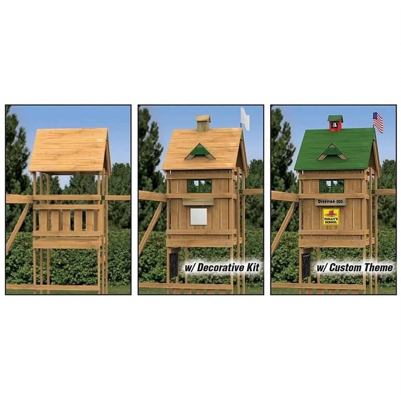 Playstar Decorative Feature Kit PS 7980 Swing Set Accessories for Wooden Play Sets