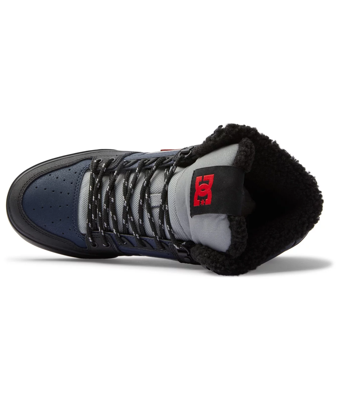 DC Shoes Men's Pure High-Top Winter Shoes Navy/Black - ADYS400047-NB3