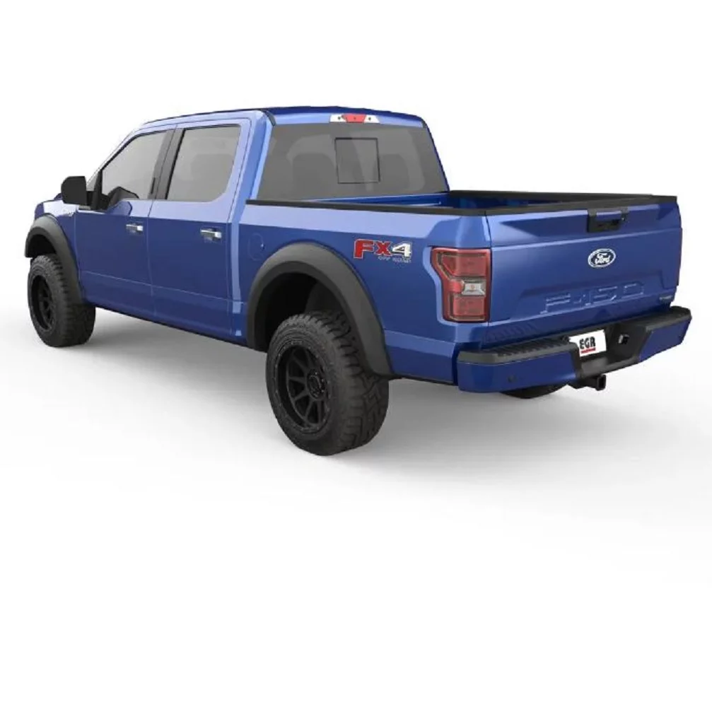 EGR 2018-2020 Fits Ford F-150 4 Door Extended Crew Cab 2 Door Standard Cab Pickup Set Of 4 Rugged Fender Flares 753574