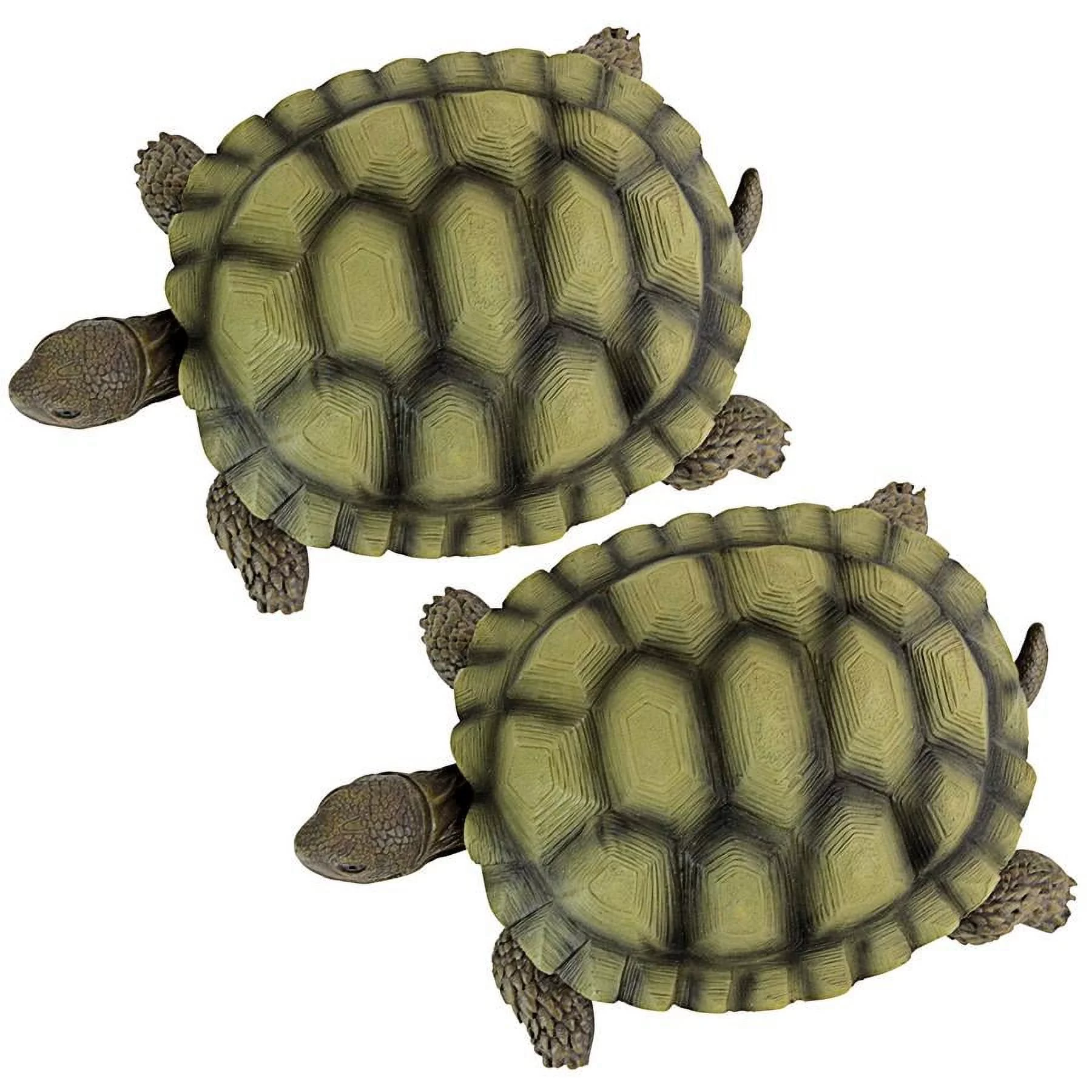 Design Toscano Gilbert, the Box Turtle Statues: Set of Two