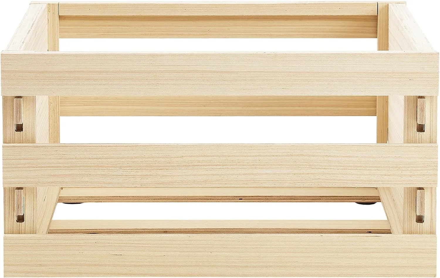 Crosley AC1050A-NA Tool-Less embly Record Storage Crate, Natural