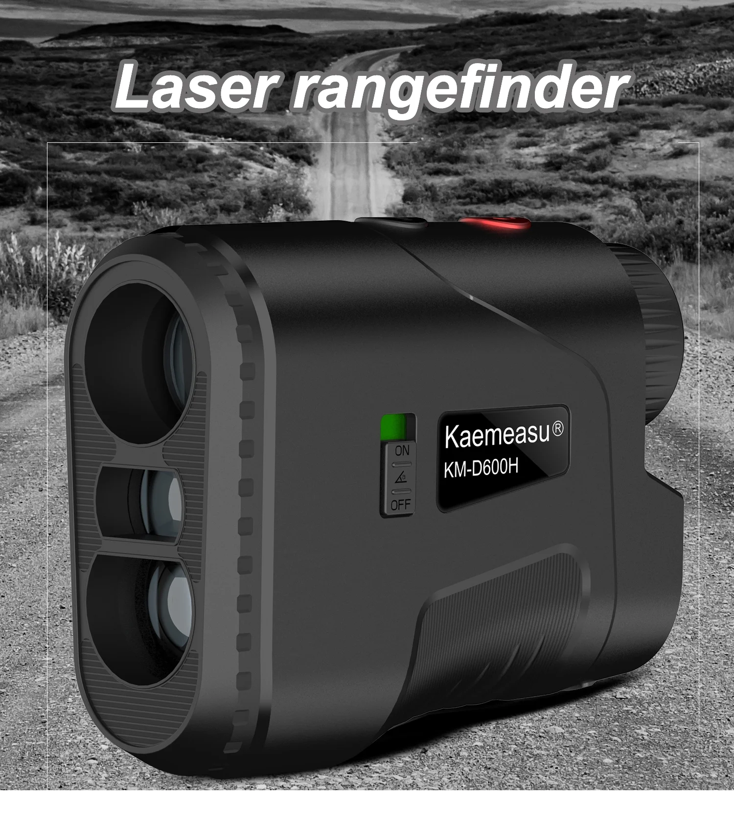 Yifecial Golf Rangefinder 656 Yard Laser Range Finder for Hunting with Slope, 6.5X Magnification Scan with Flag-Lock