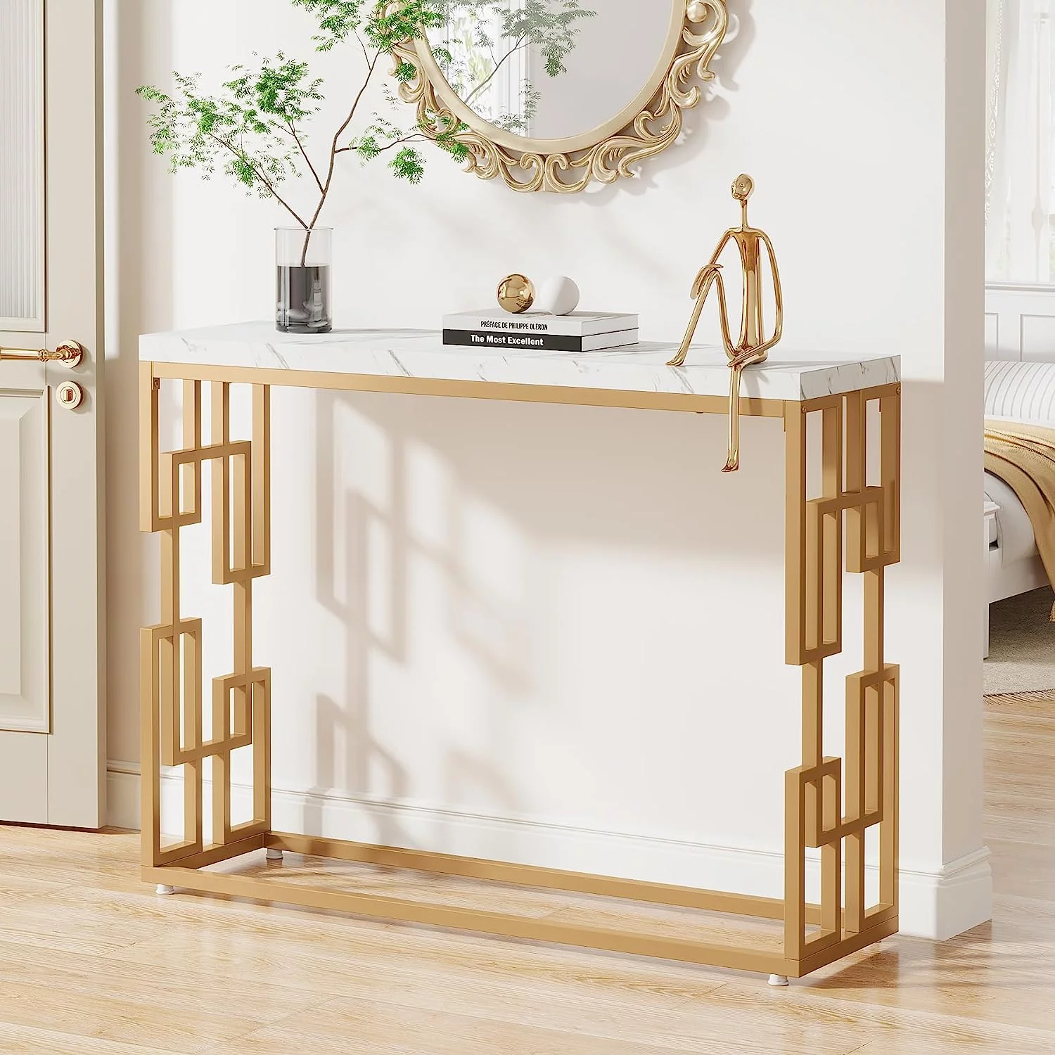 Tribesigns Modern Console Table: 42.5