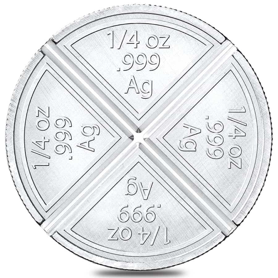 Lot of 100 - 1 oz Pop Bullion Divisible Silver Round .999 Fine