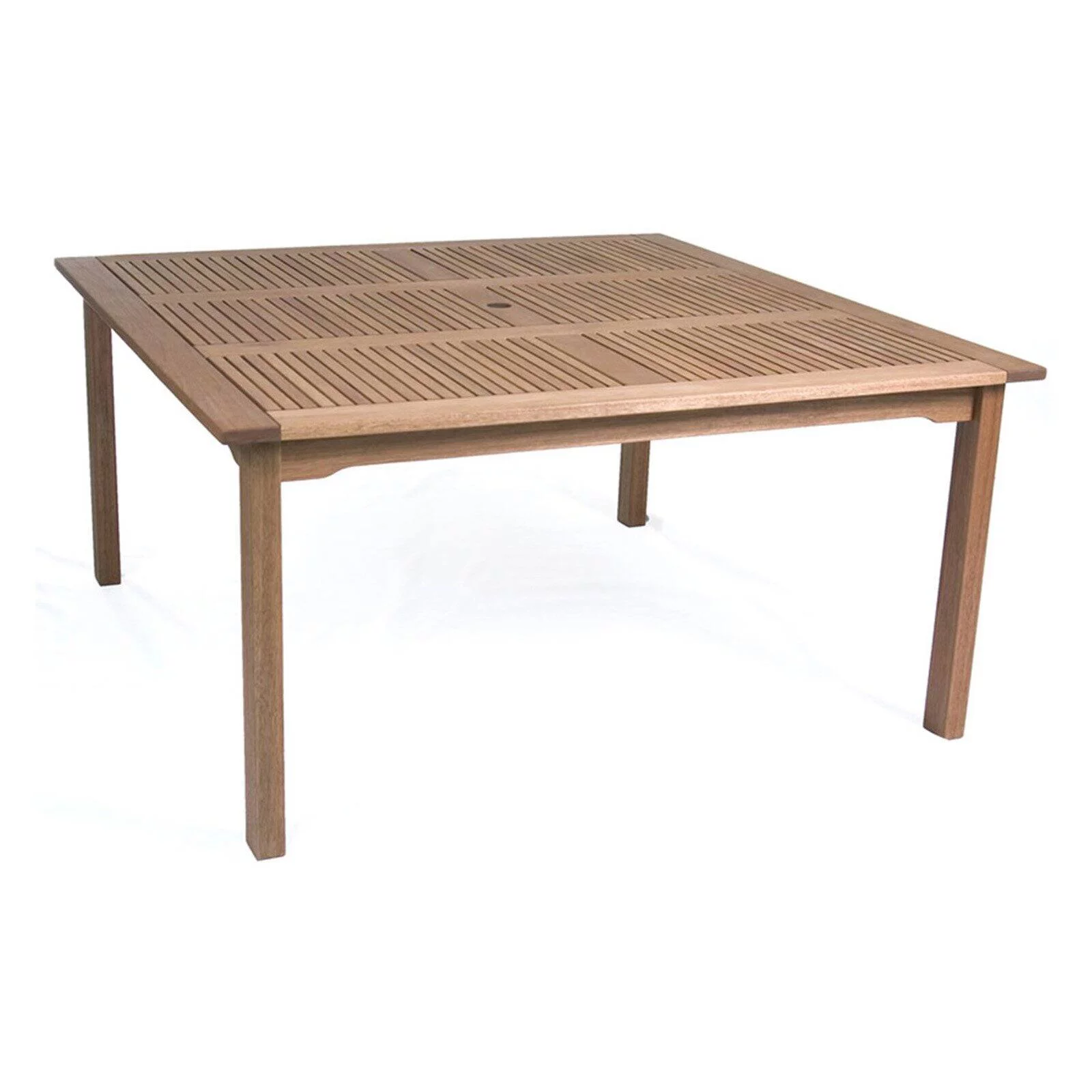 International Home Amazonia 7 Piece Wood Patio Dining Set in Brown