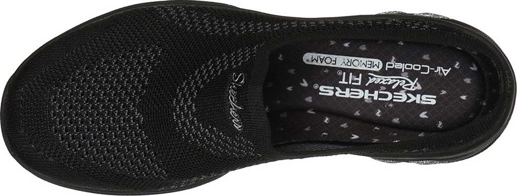 Skechers Women's Breathe-Easy Simple Pleasure Stretch Collar Scooped Knit Bungee Slip On (Women's)
