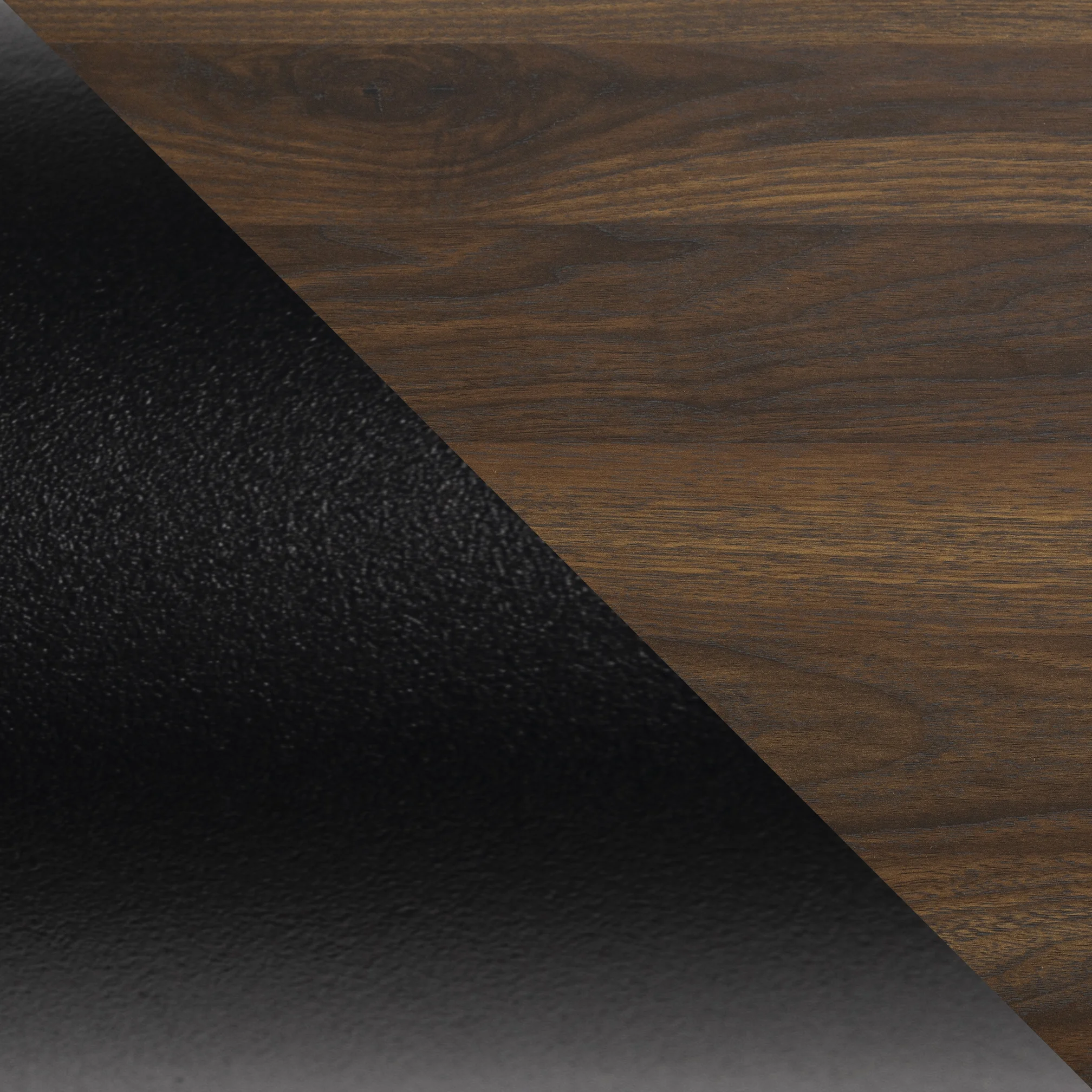 Slate Wrap Leg Dark Walnut Coffee Table by Walker Edison