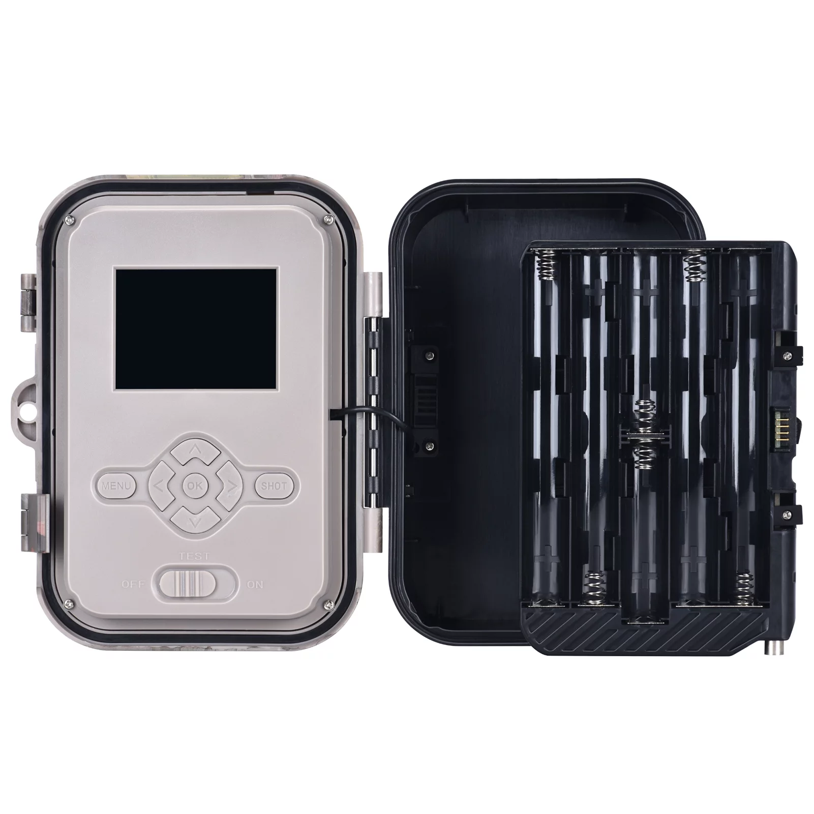 Andoer 36MP 4K Dual Lens Trail Camera with Motion Activation and Night Vision