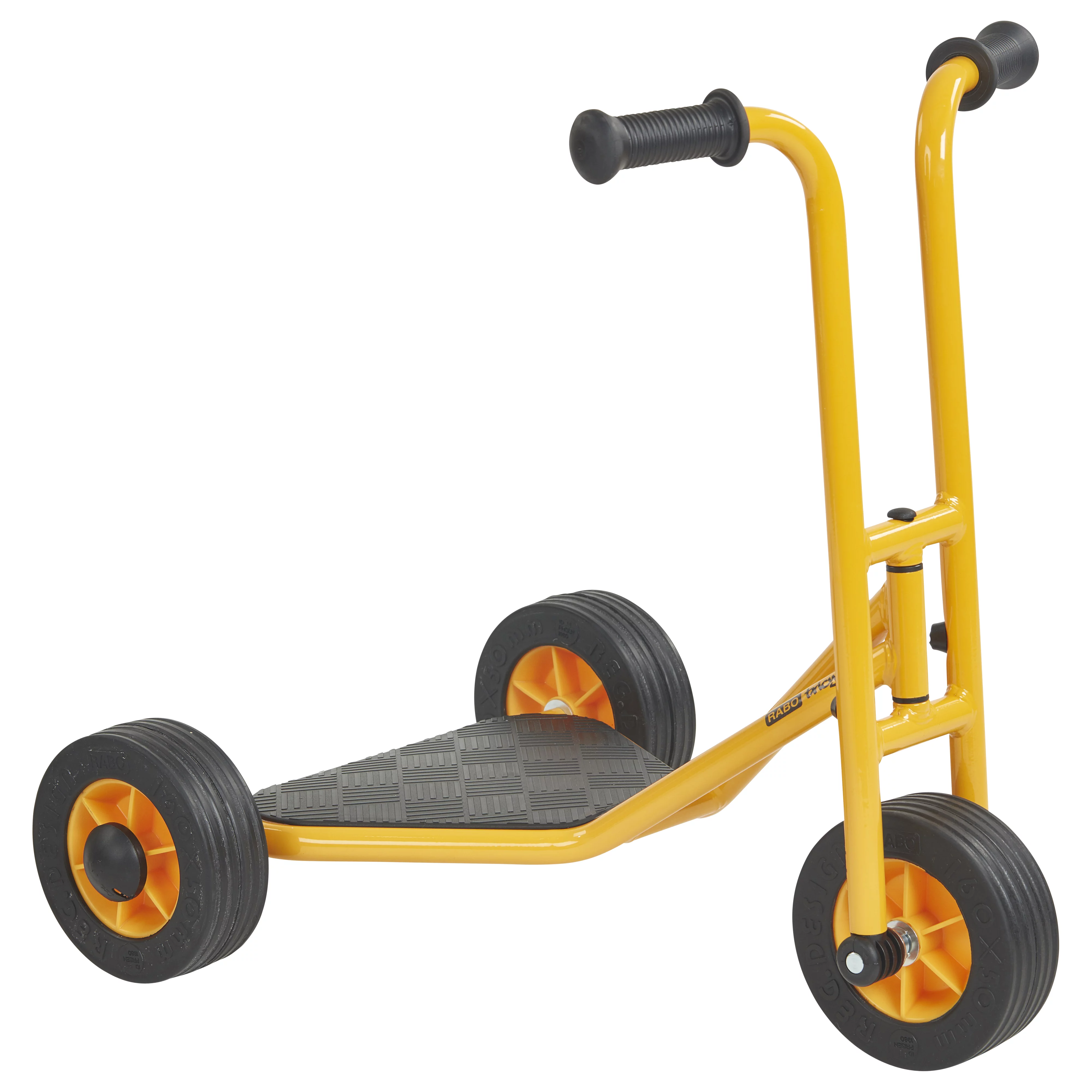 RABO powered by ECR4Kids 3-Wheel Stand-Up Scooter, Industrial Grade Kids Bike - Yellow/Black