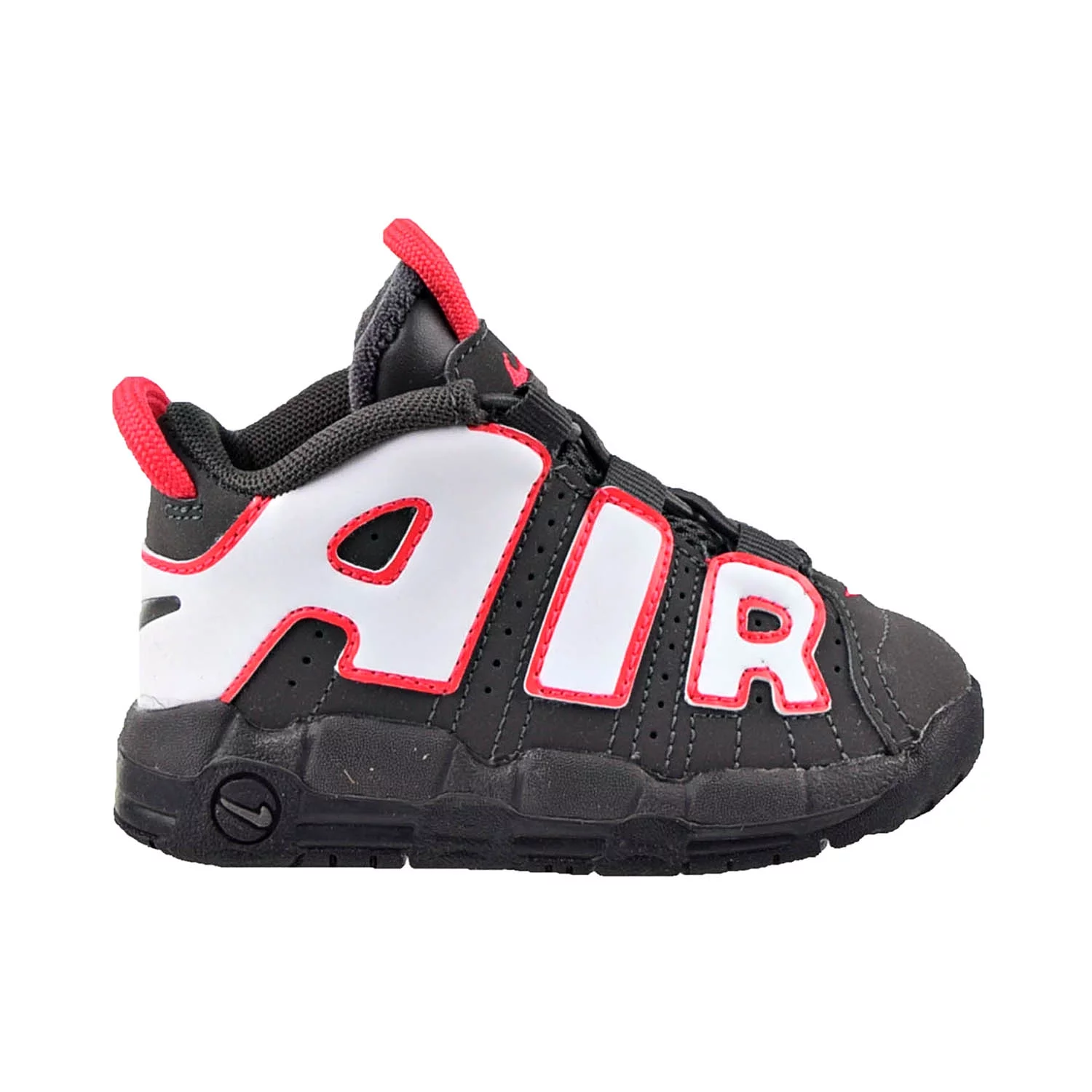 Nike Air More Uptempo (TD) Toddlers' Shoes Medium Ash-Black-Siren Red-White dh9722-200