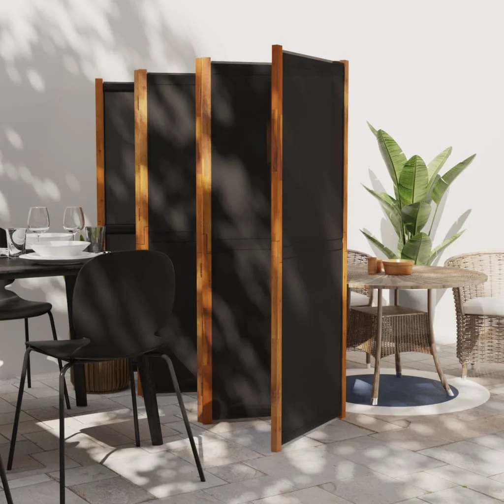 Andoer parcel,Room Divider Dividers Wall Divider Wall Divider Panels 6-panel Vidaxl And Indoor/ Screen Wood And Indoor/ Screen - 165.4