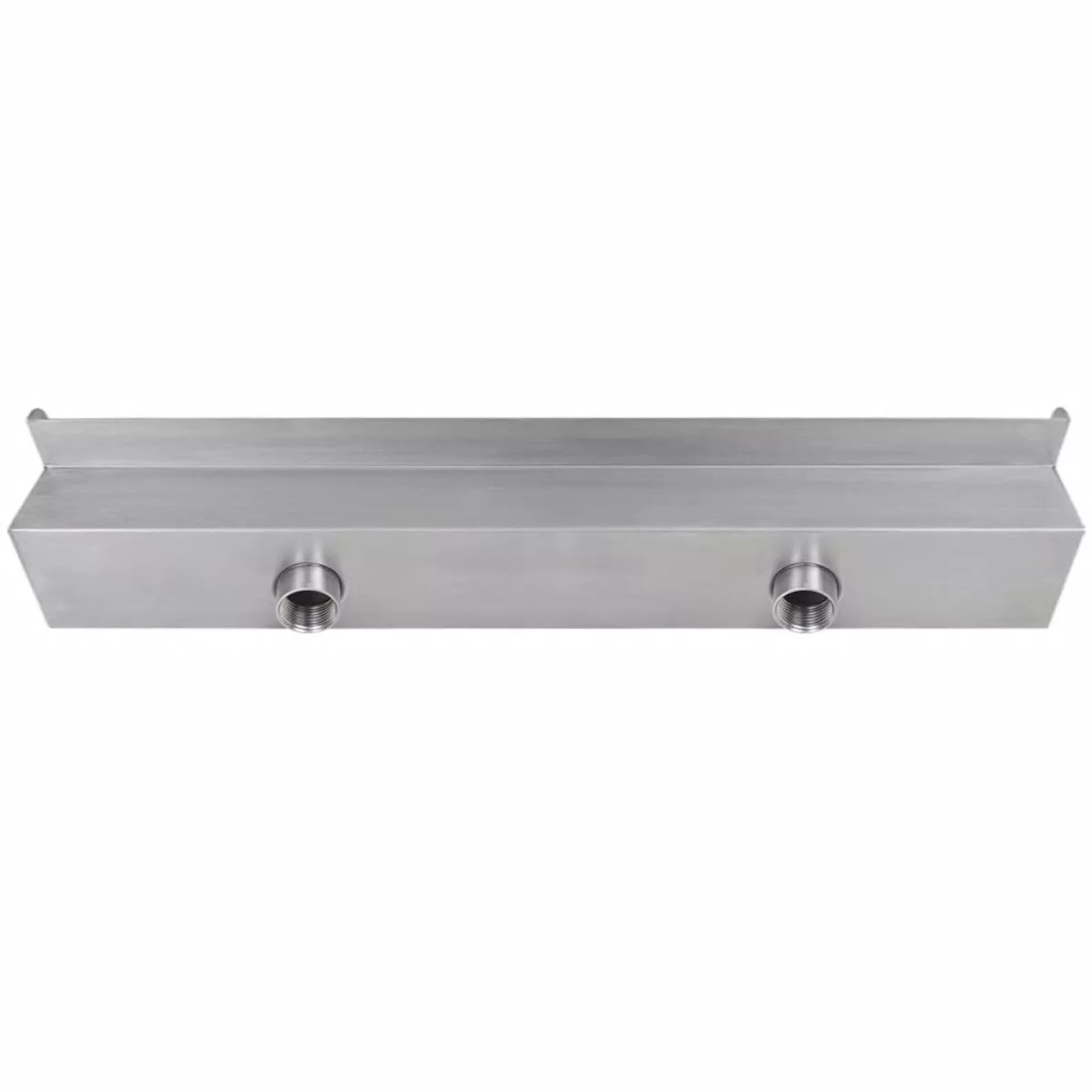 OWSOO Rectangular Waterfall Pool Fountain Stainless Steel 23.6
