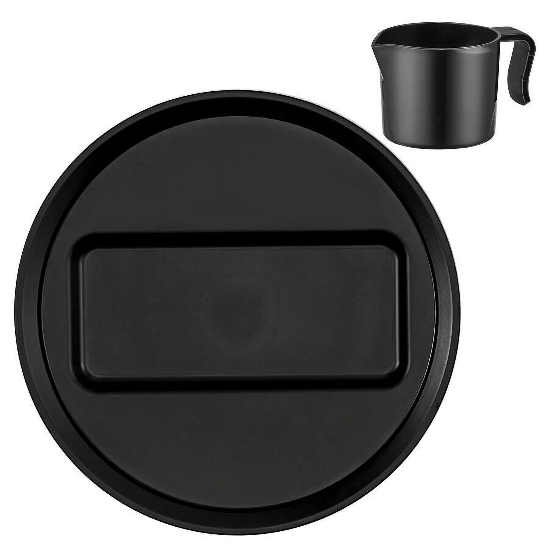 VEVOR 1400W Round Waffle Maker - 2-Layer, Non-Stick, Rotatable