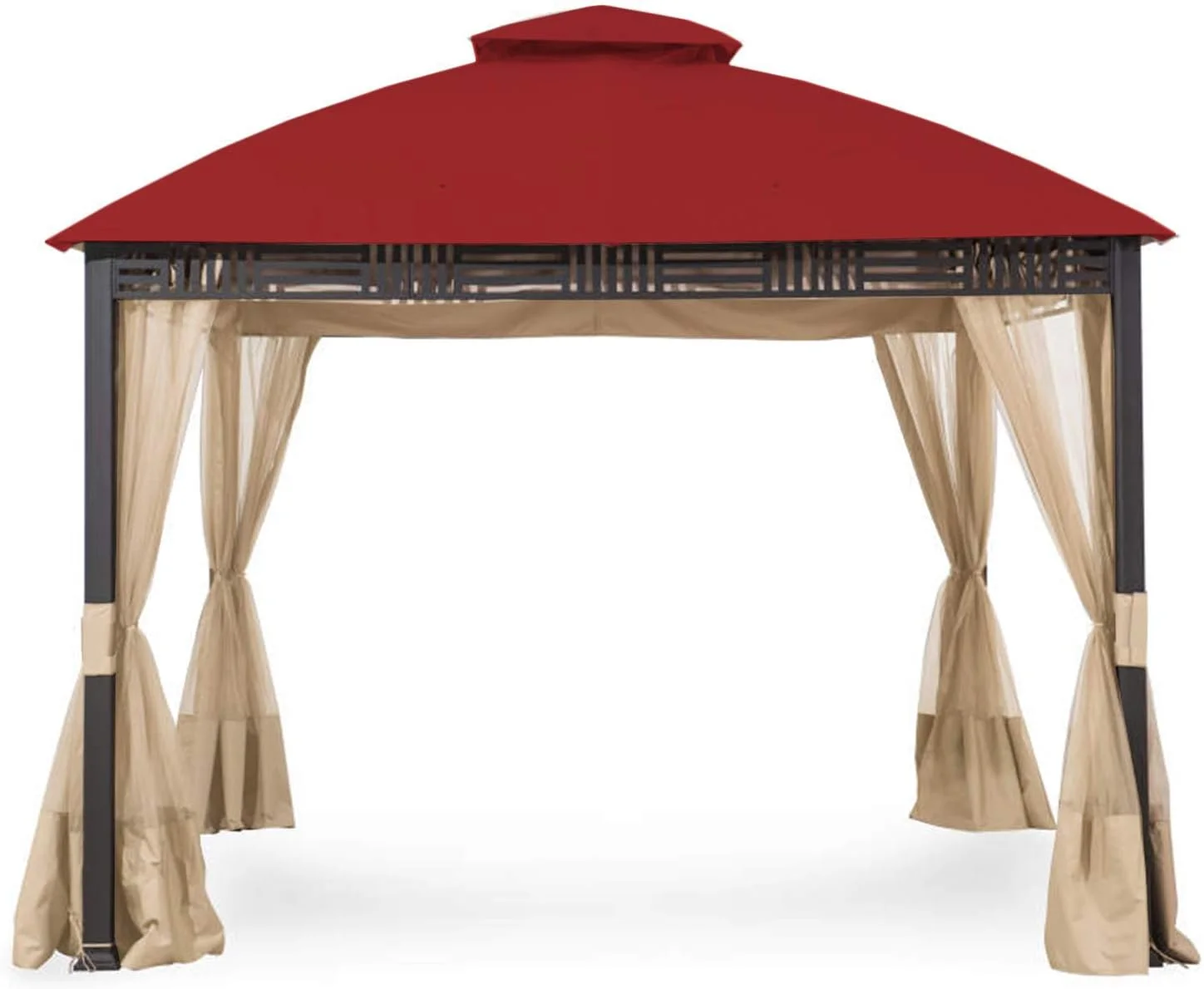 Replacement Canopy Top Cover For Westbrook Gazebo - Riplock 350 - Cinnabar