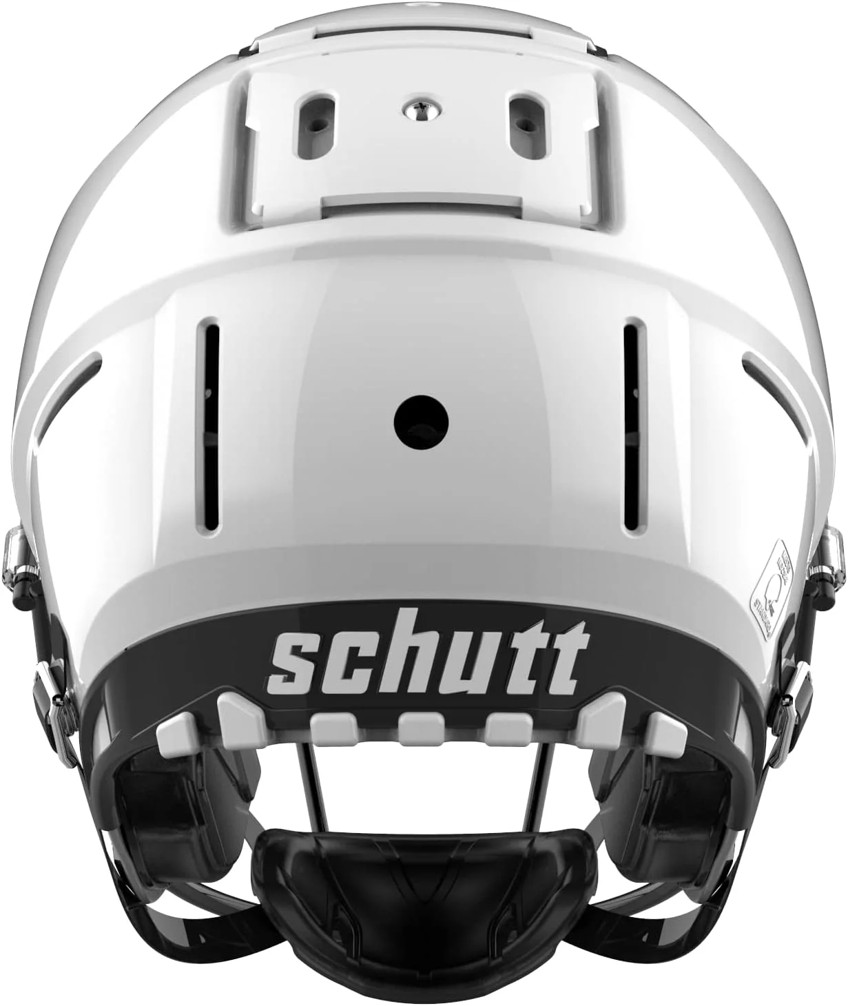 Schutt F7 VTD Adult Football Helmet - Collegiate Package (L, White)