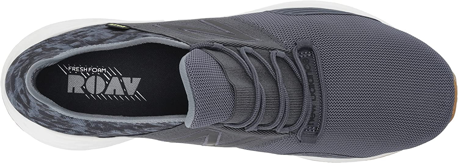 New Balance Men's Fresh Foam Roav V1 Running Shoe, Gray/Gray, 9