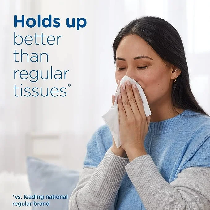 Puffs Plus Lotion Facial Tissues, 10 Cubes, 56 Tissues Per Box (Packaging May Vary