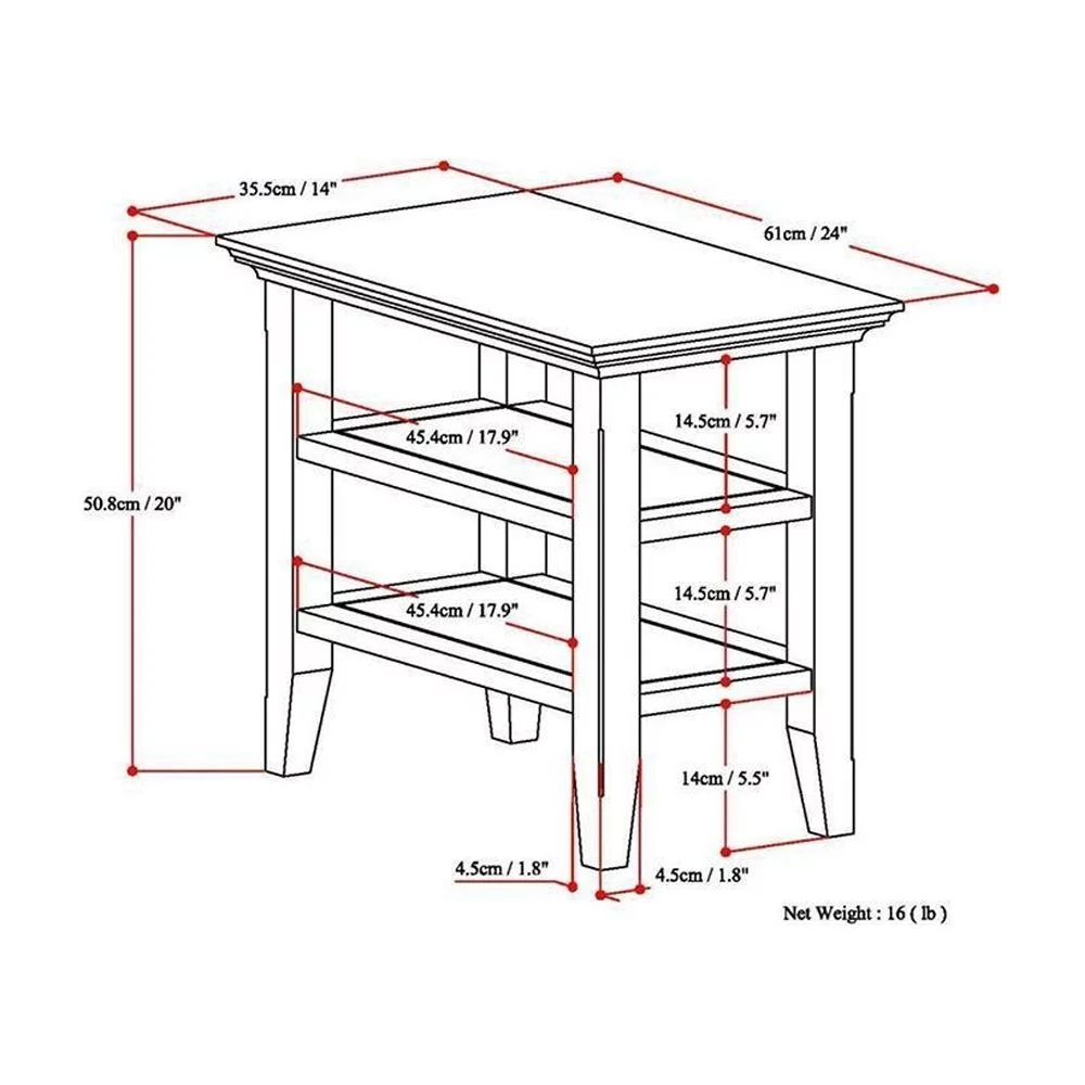 Simpli Home Acadian Wood 14