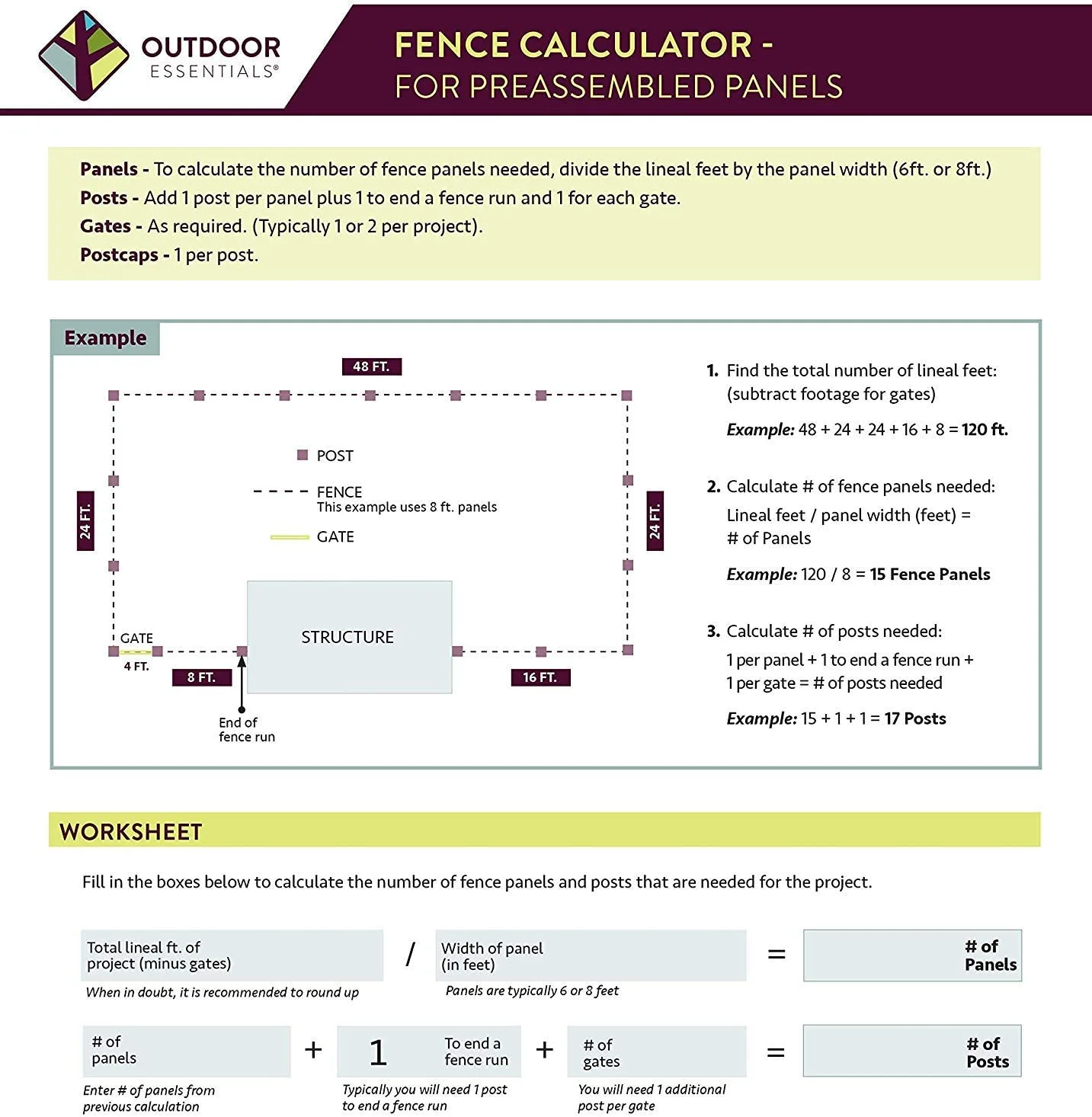 AUCHI Somerset 6 ft. x 42 in. White Vinyl Privacy Gate